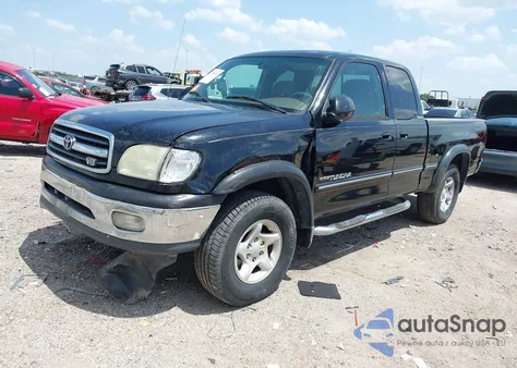 2001 Toyota Tundra Ltd V8 из США, поврежденный, VIN 5TBRT38181S208308